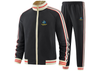 Men's UMKC Kangaroos Two Piece Designer Tracksuit with Bold Striped Accents and Zippered Front Elevated Athletic Wear