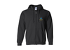 Men's UMKC Kangaroos Gildan  Heavy Blend Full Zip Hooded Sweatshirt