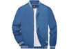 Men's UMKC Kangaroos Lightweight Zip-Up Bomber Jacket with Ribbed Collar and Cuffs Versatile Casual Outerwear