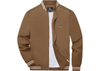 Men's UMKC Kangaroos Lightweight Zip-Up Bomber Jacket with Ribbed Collar and Cuffs Versatile Casual Outerwear