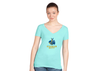 Women's UMKC Kangaroos Next Level V-Neck T-Shirt