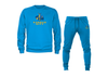 Men's UMKC Kangaroos Crewneck Sweatshirt Joggers Suit