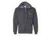 Men's UMKC Kangaroos Gildan  Heavy Blend Full Zip Hooded Sweatshirt