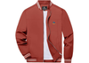 Men's UMKC Kangaroos Lightweight Zip-Up Bomber Jacket with Ribbed Collar and Cuffs Versatile Casual Outerwear