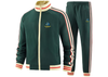 Men's UMKC Kangaroos Two Piece Designer Tracksuit with Bold Striped Accents and Zippered Front Elevated Athletic Wear