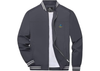 Men's UMKC Kangaroos Lightweight Zip-Up Bomber Jacket with Ribbed Collar and Cuffs Versatile Casual Outerwear