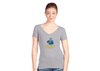 Women's UMKC Kangaroos Next Level V-Neck T-Shirt