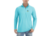 Men's UMKC Kangaroos Lightweight Quarter-Zip Athletic Shirt Long Sleeve Performance Wear