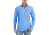 Men's UMKC Kangaroos Lightweight Quarter-Zip Athletic Shirt Long Sleeve Performance Wear