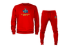 Men's UMKC Kangaroos Crewneck Sweatshirt Joggers Suit