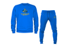 Men's UMKC Kangaroos Crewneck Sweatshirt Joggers Suit