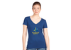 Women's UMKC Kangaroos Next Level V-Neck T-Shirt