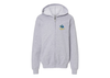 Gildan Heavy Blend Youth UMKC Kangaroos Full Zip Hooded Sweatshirt