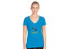 Women's UMKC Kangaroos Next Level V-Neck T-Shirt