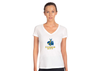 Women's UMKC Kangaroos Next Level V-Neck T-Shirt